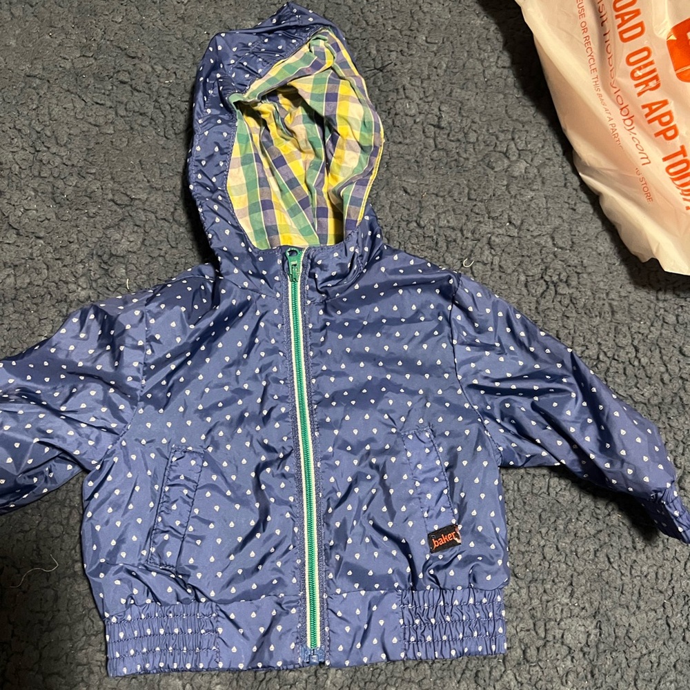 🍎Sailboat baby rain coat